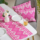 Colour Pop Cushion Cover And Runner Pink Set Of 3
