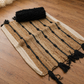 Rustic Elegance Handwoven Jute Accent Rug Set