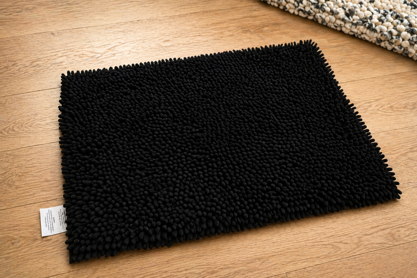 Midnight Luxe Chenille Microfiber Bath Mat