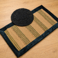 Heritage Weave Jute & Velvet Accent Rug Set