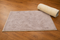 SoftNest Plush Microfiber Bath Rug Set (Taupe & Ivory)