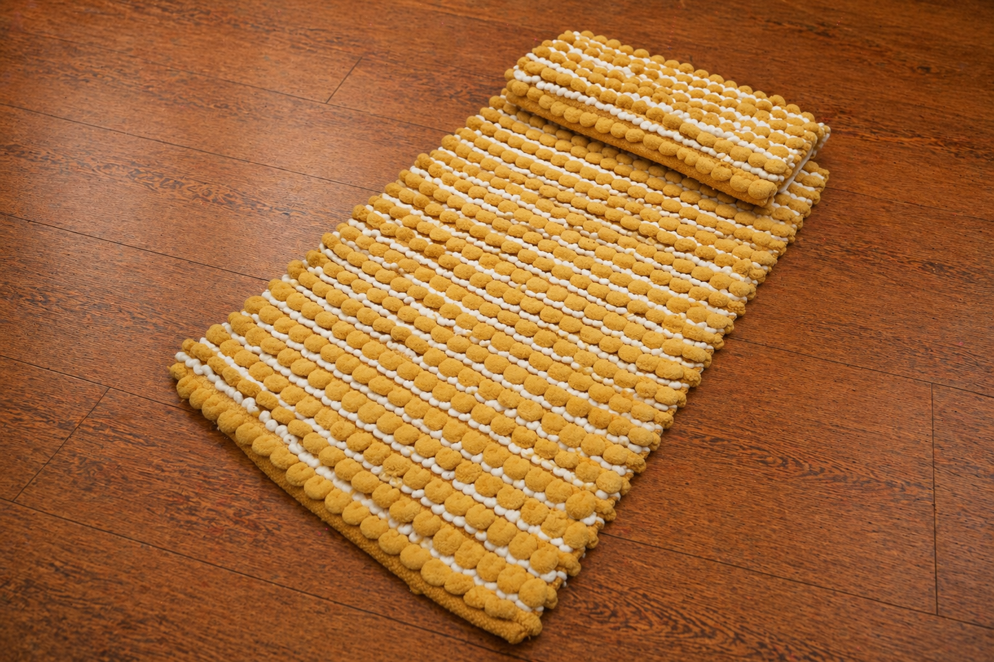 Sunbeam Textured Chenille Runner Rug Set