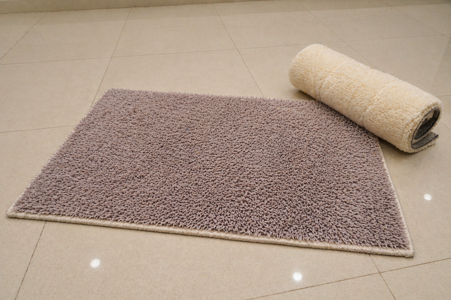 Plush Serenity Microfiber Bath Rug