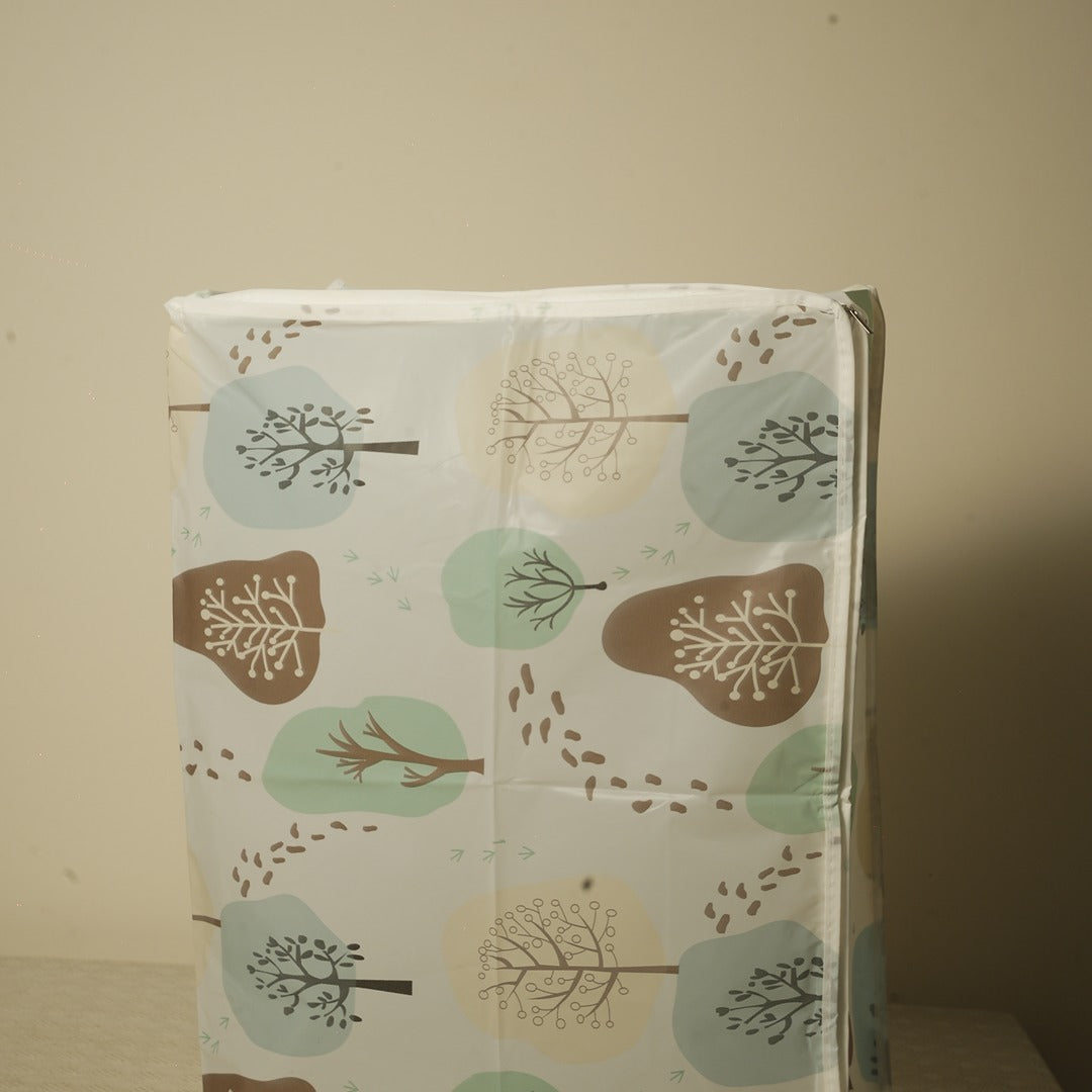 Doriaah Eco-Print Fabric Storage Bag – Tree Design