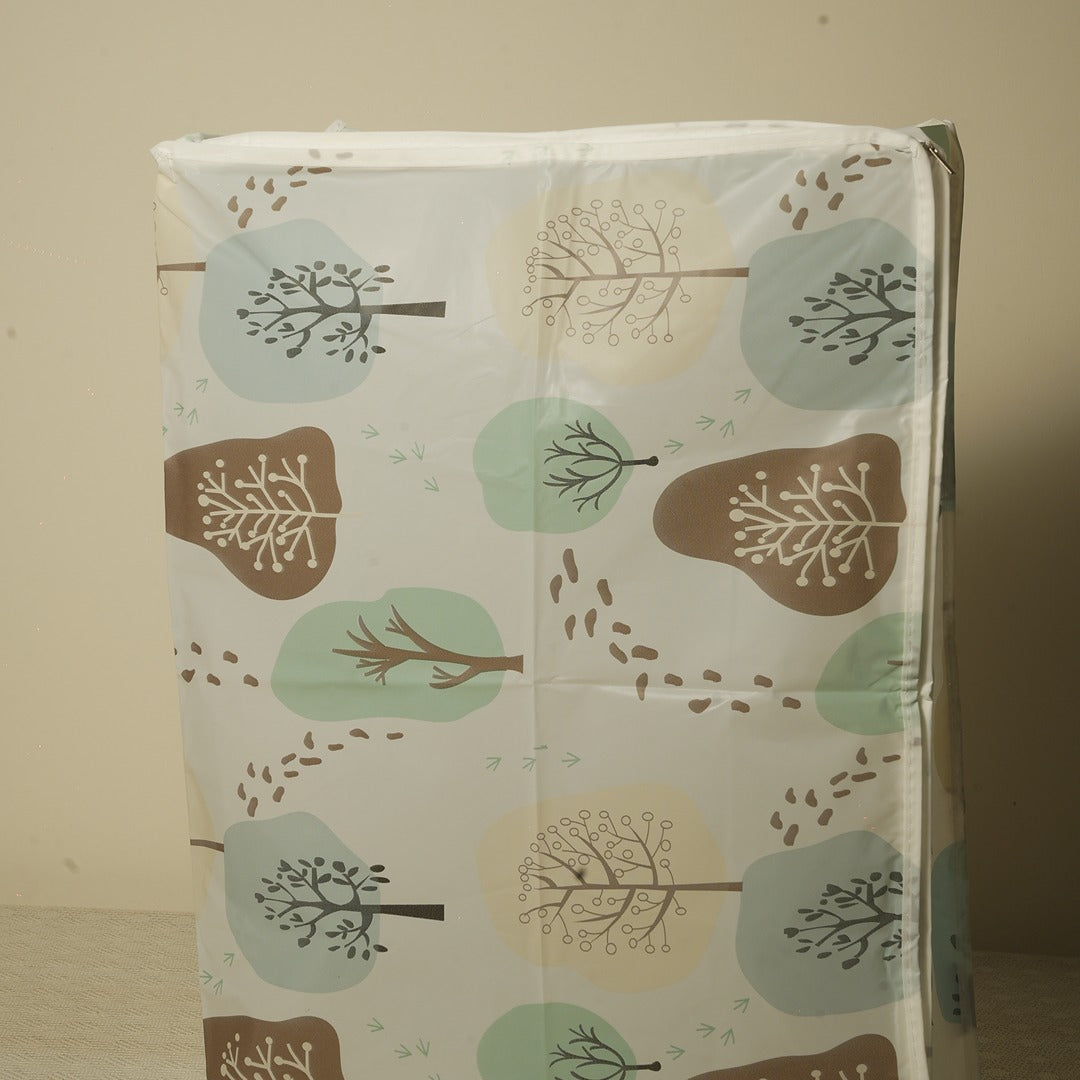 Doriaah Eco-Print Fabric Storage Bag – Tree Design