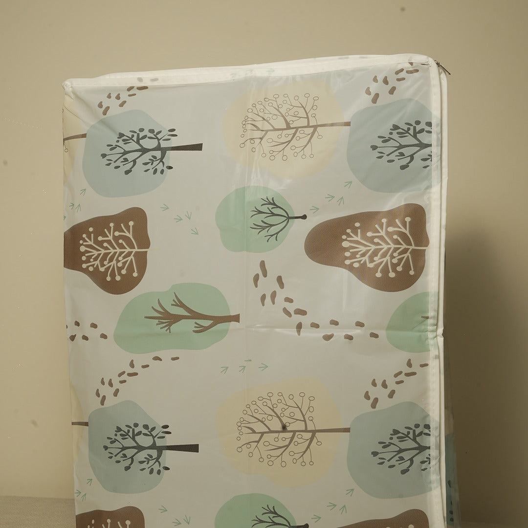 Doriaah Eco-Print Fabric Storage Bag – Tree Design