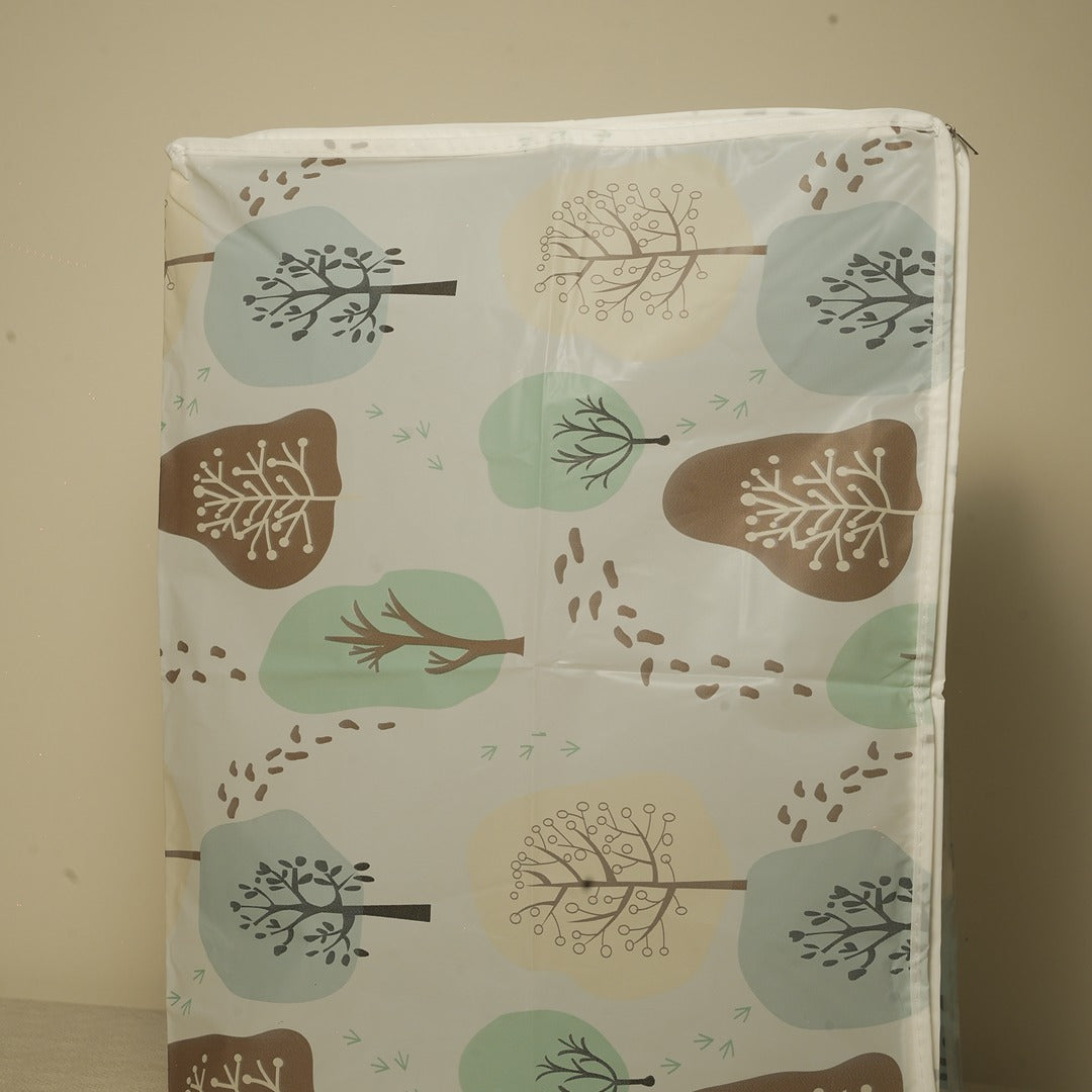 Doriaah Eco-Print Fabric Storage Bag – Tree Design