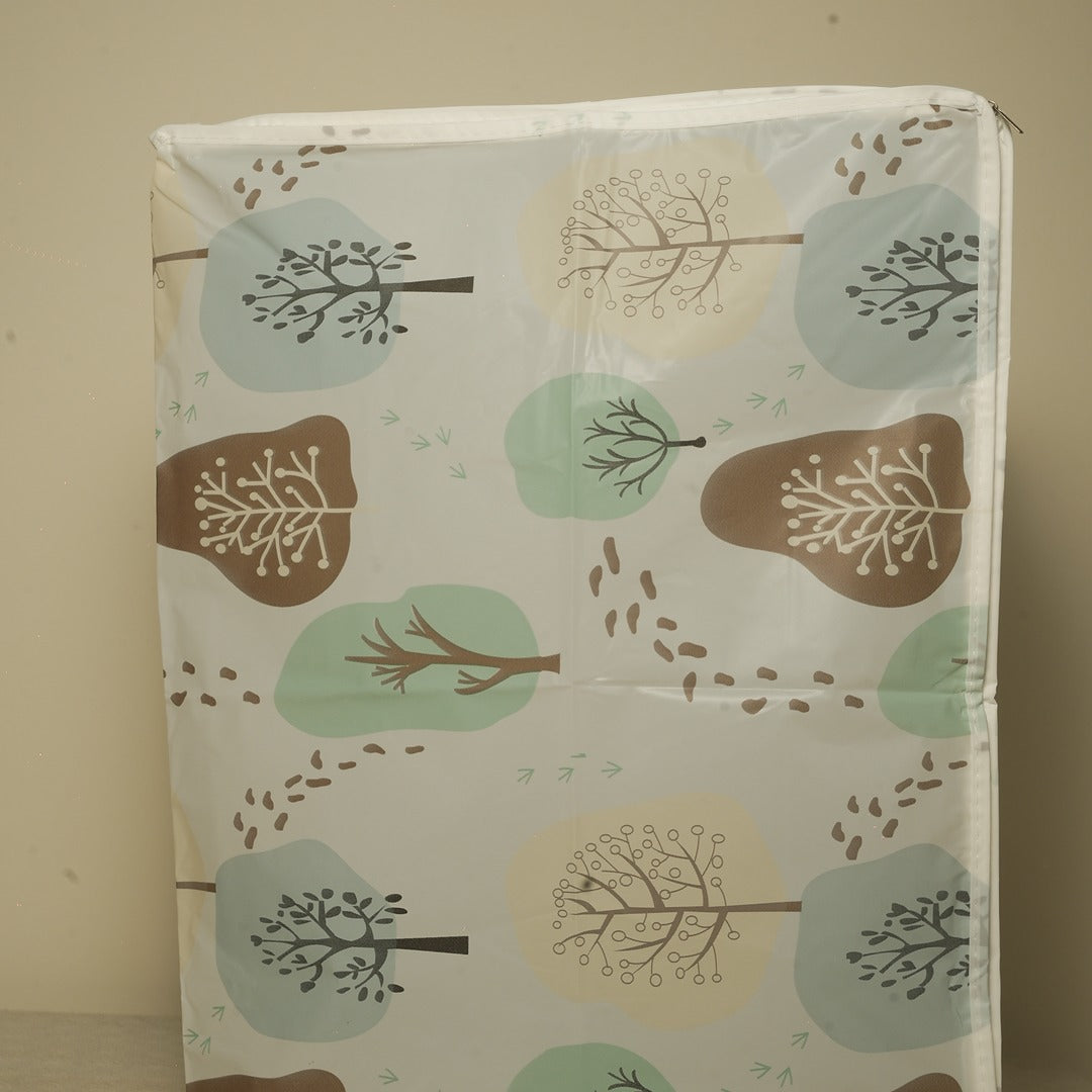 Doriaah Eco-Print Fabric Storage Bag – Tree Design