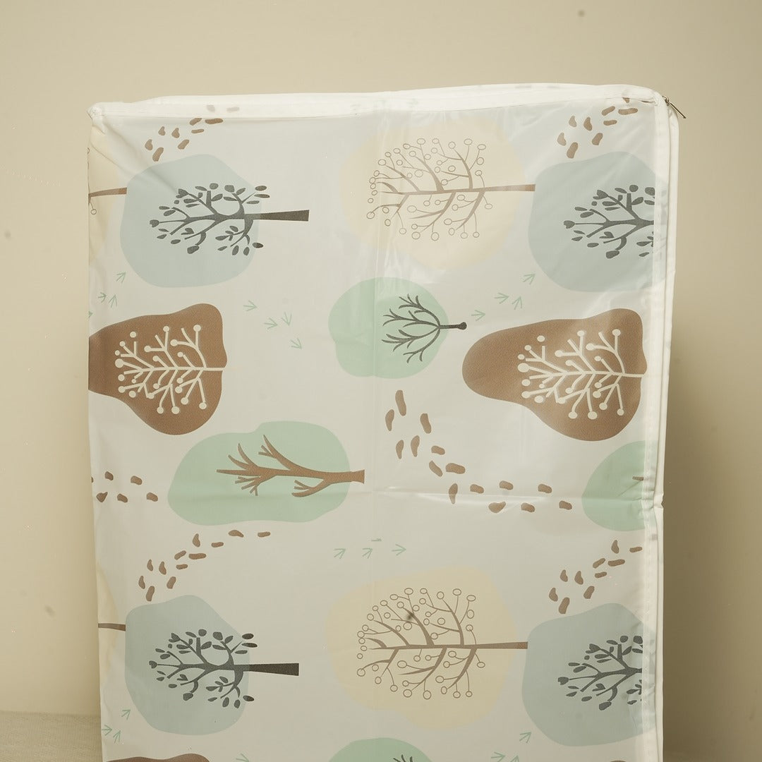 Doriaah Eco-Print Fabric Storage Bag – Tree Design