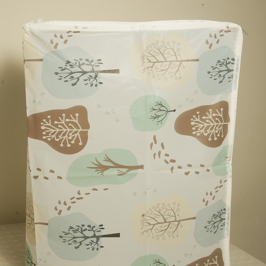 Doriaah Eco-Print Fabric Storage Bag – Tree Design