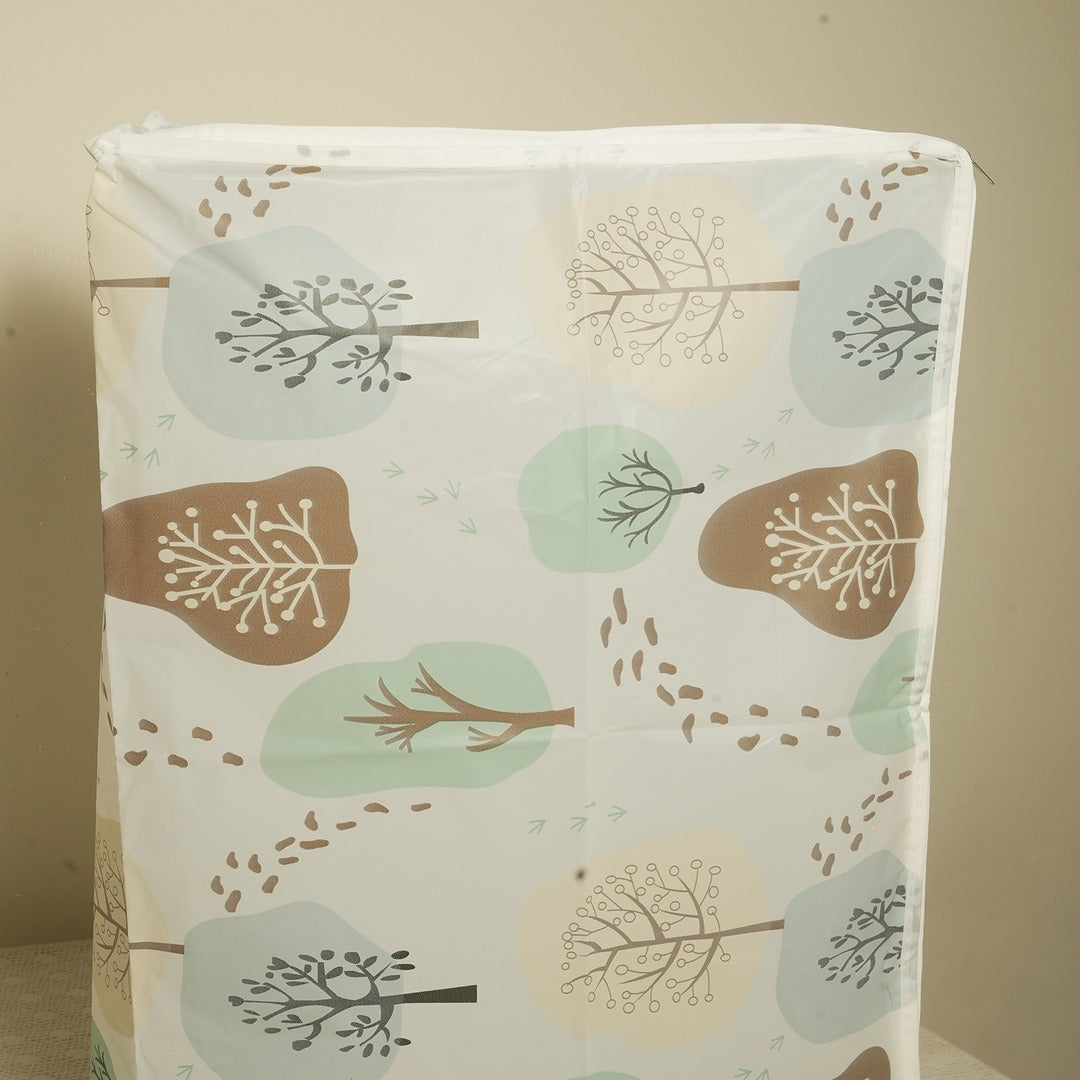 Doriaah Eco-Print Fabric Storage Bag – Tree Design