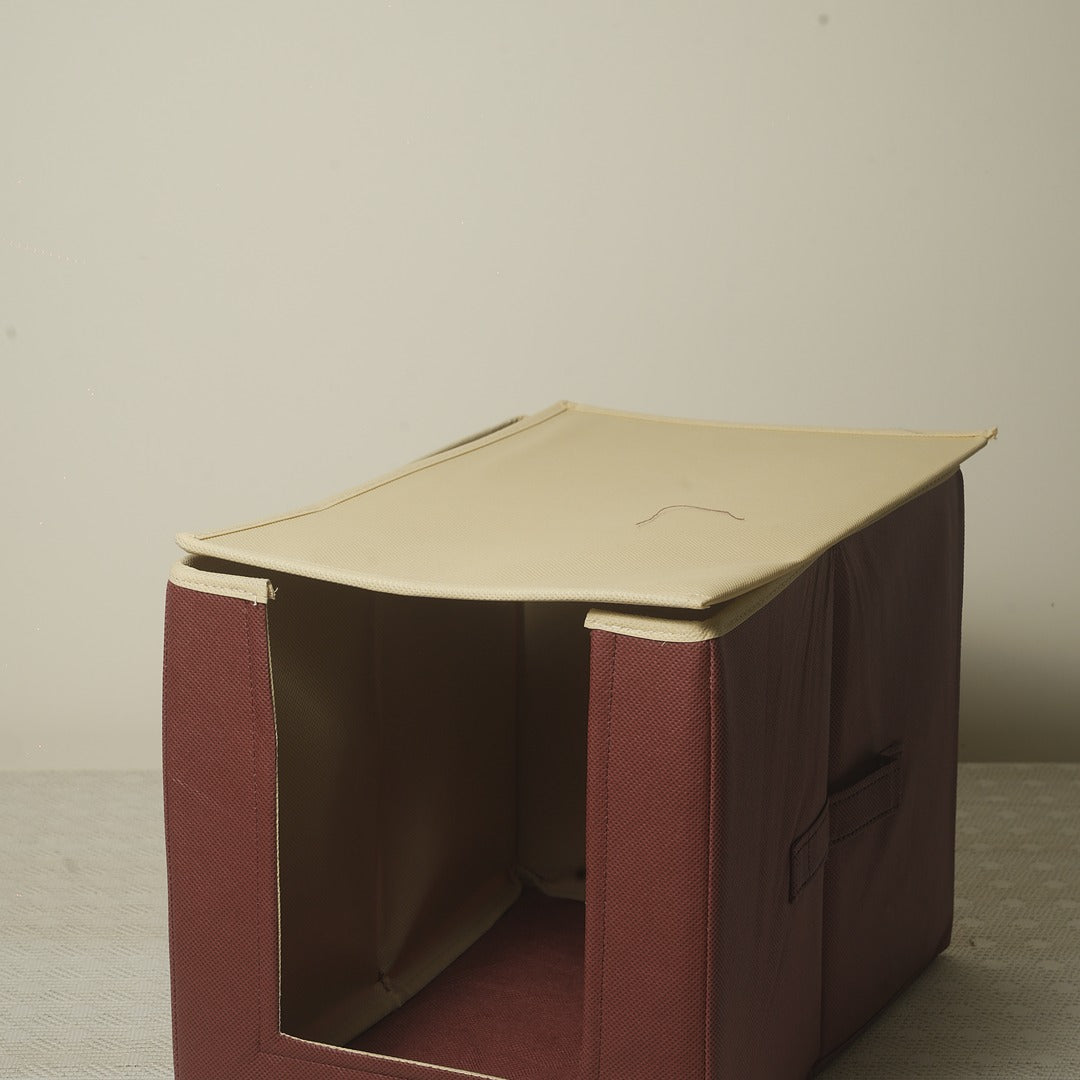 Doriaah Foldable Fabric Storage Box – Multipurpose Organizer