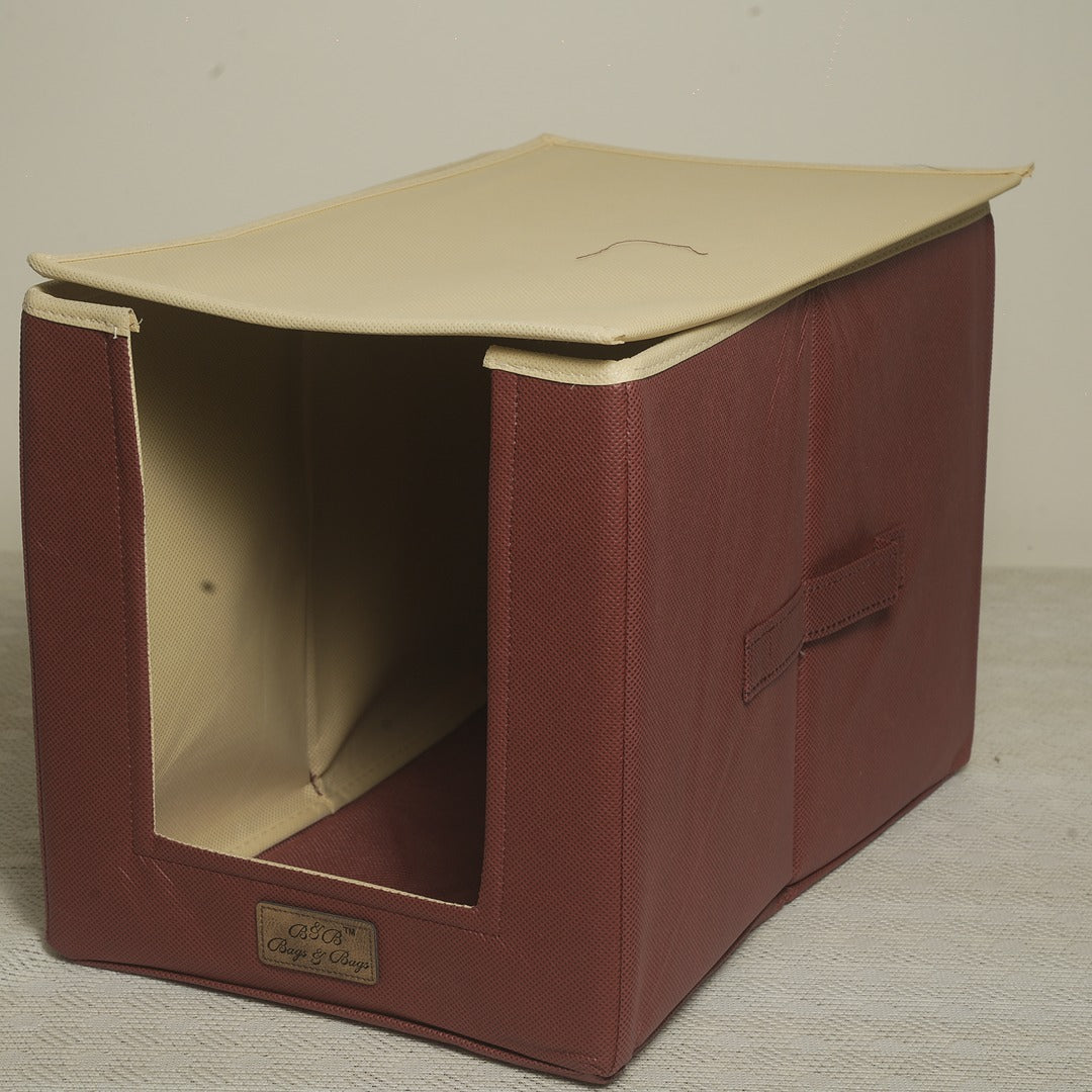 Doriaah Foldable Fabric Storage Box – Multipurpose Organizer