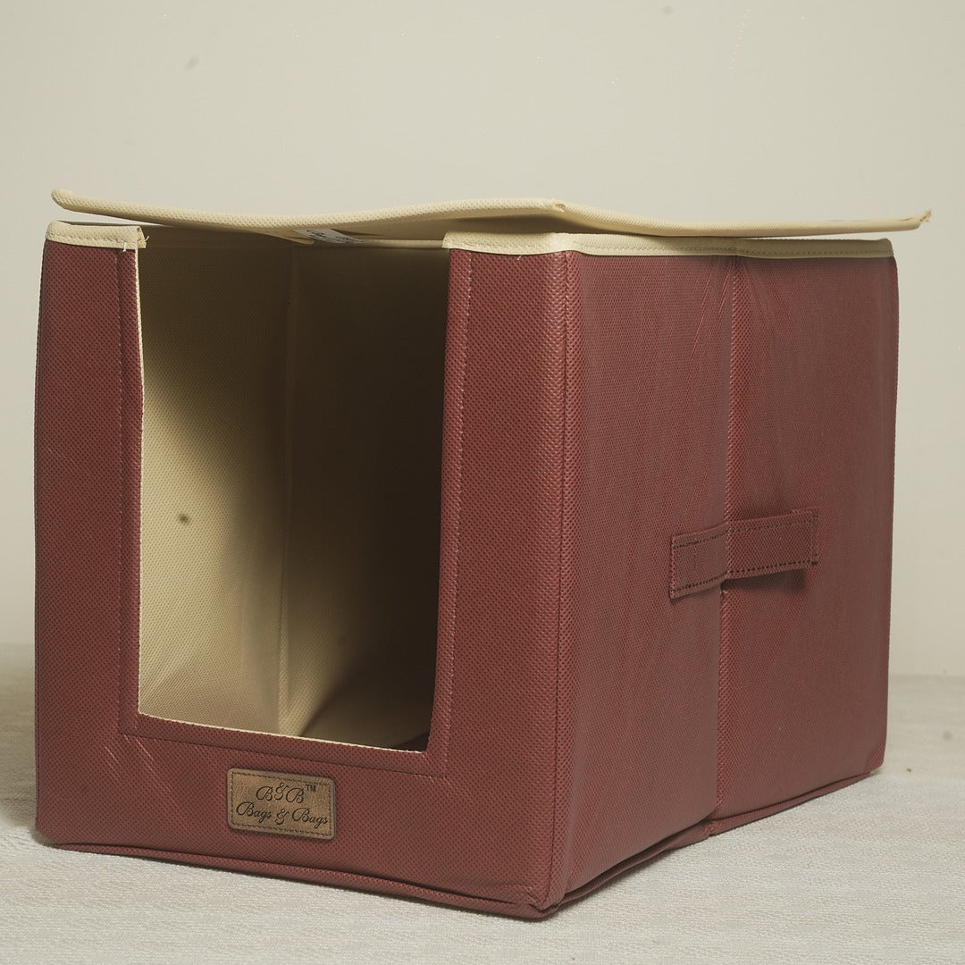 Doriaah Foldable Fabric Storage Box – Multipurpose Organizer