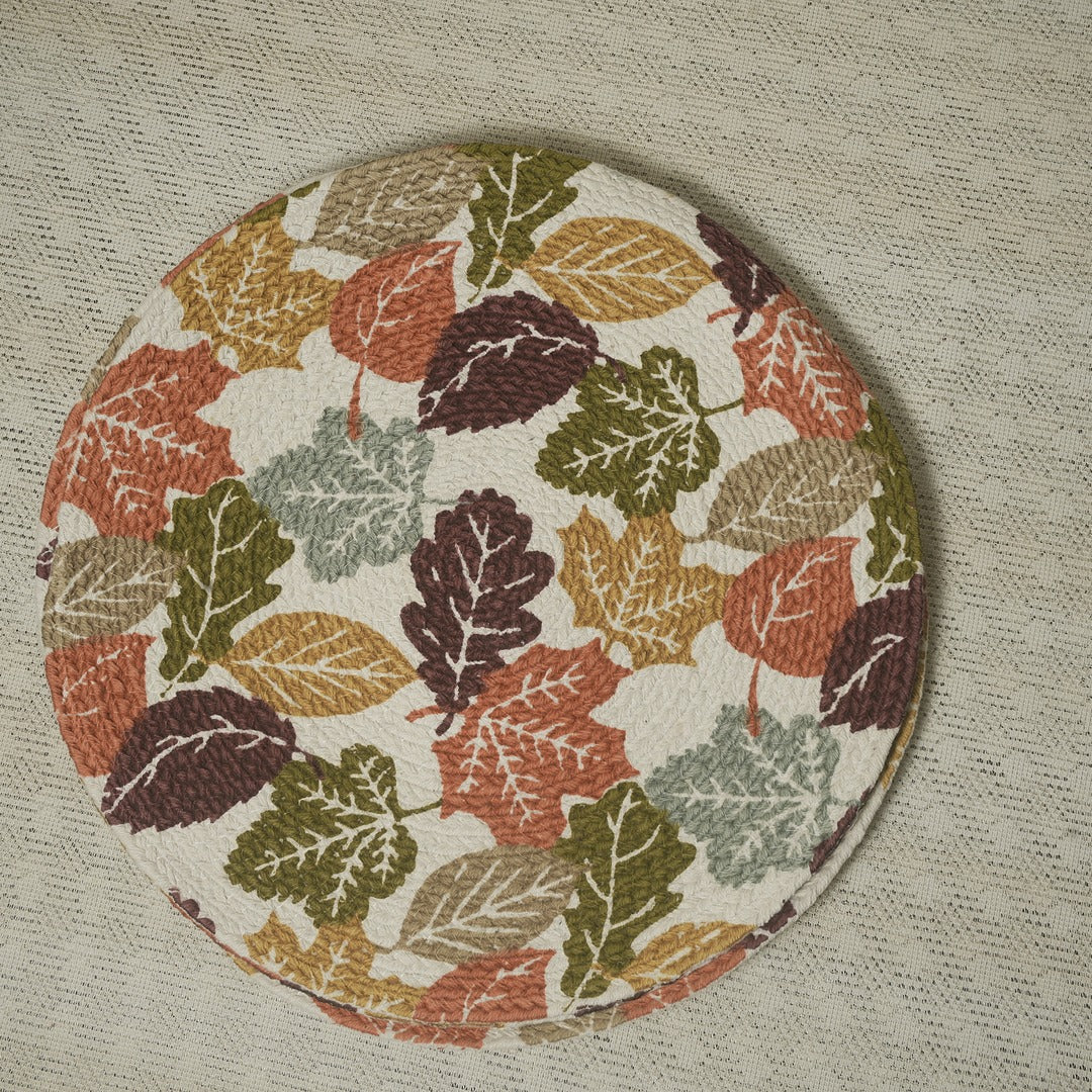 Doriaah Autumn Leaves Round Placemats