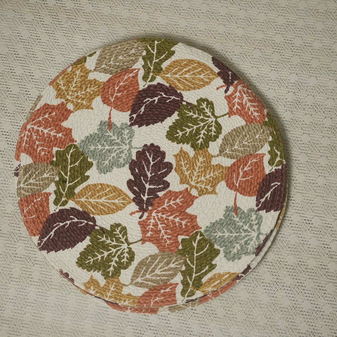Doriaah Autumn Leaves Round Placemats